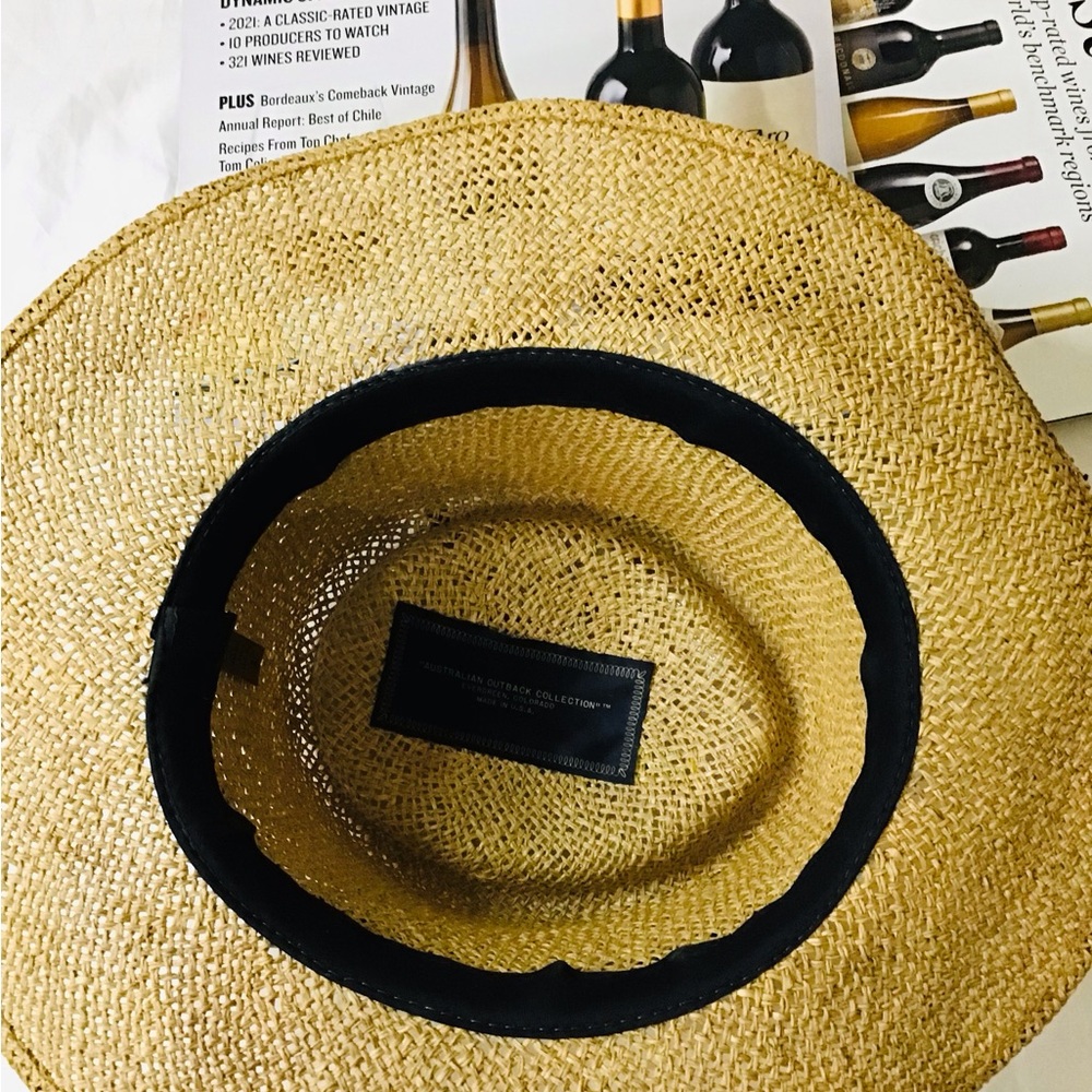 Australian Outback Collection Straw Fedora View 2